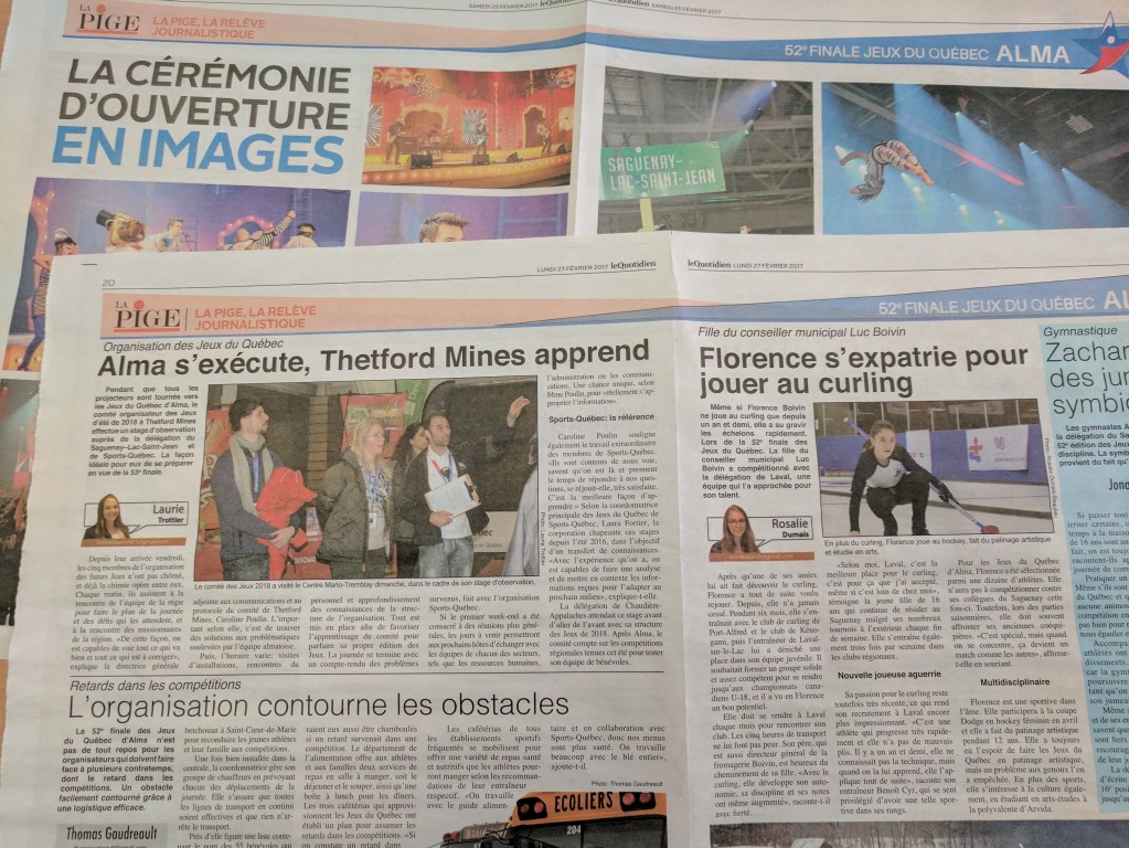 Journalisme Cégep de Jonquière