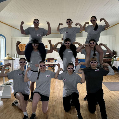 Des participantes et des participants au Carnaval 2024 en Éducation spécialisée du Cégep de Jonquière.