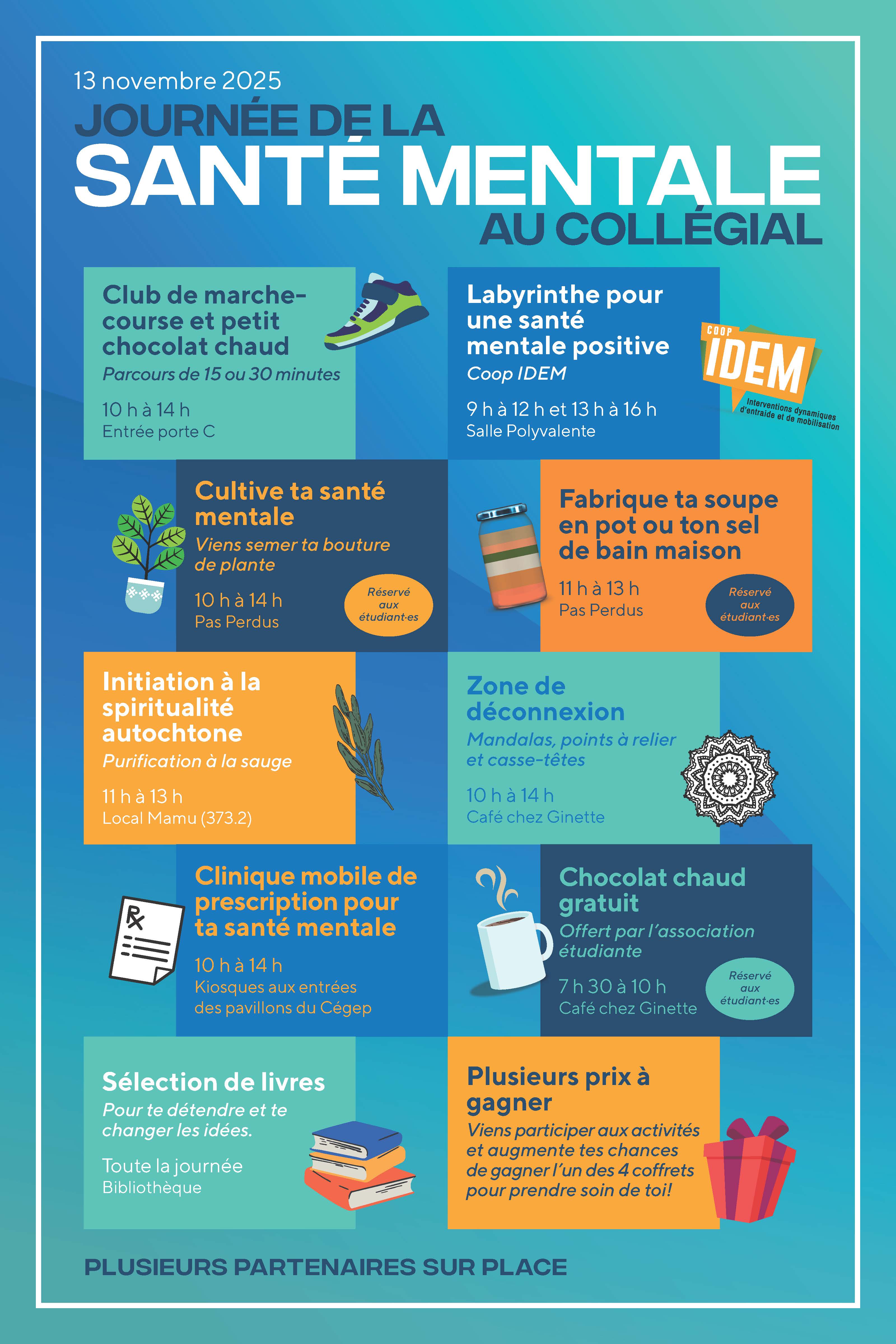 programmation - Journée de la santé mentale au collégial 2025