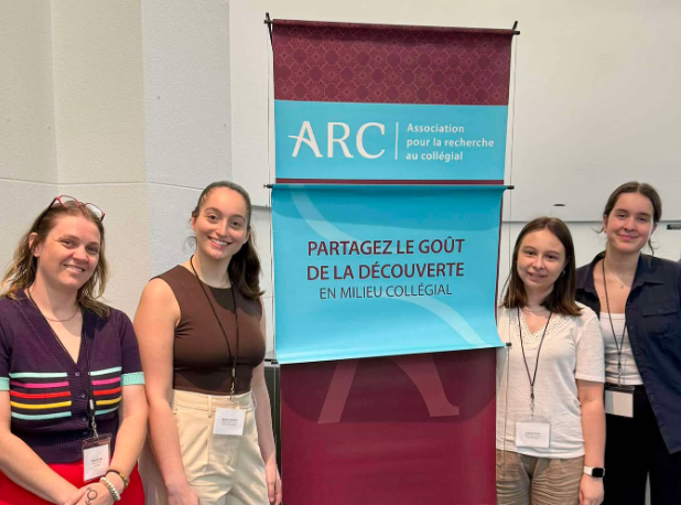 Des étudiantes du Cégep de Jonquière au colloque de l'ARC
