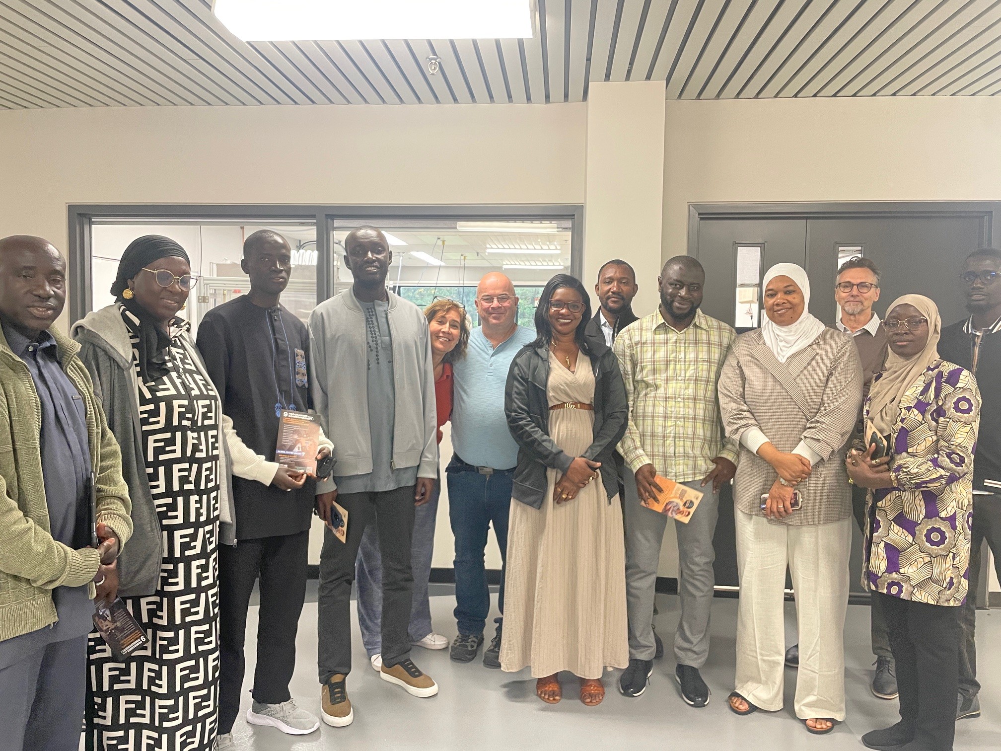 Délégation sénégalaise au Cégep de Jonquière