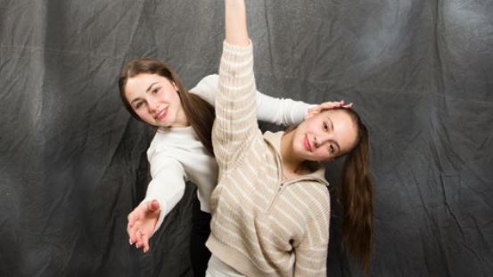 Alyssa Beaulieu et Lélia Saulnier